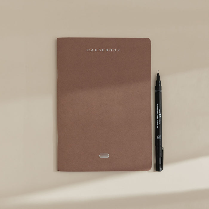 A5 lined notebook