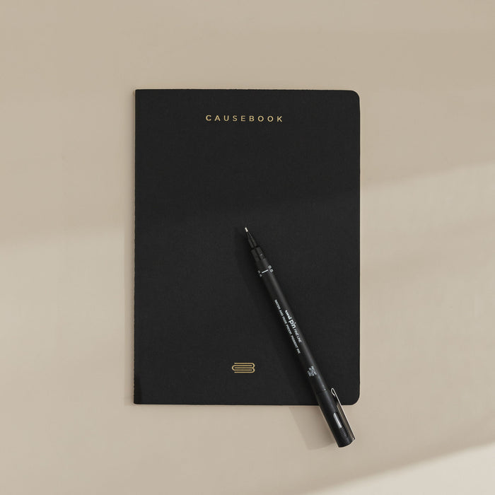 A5 lined notebook