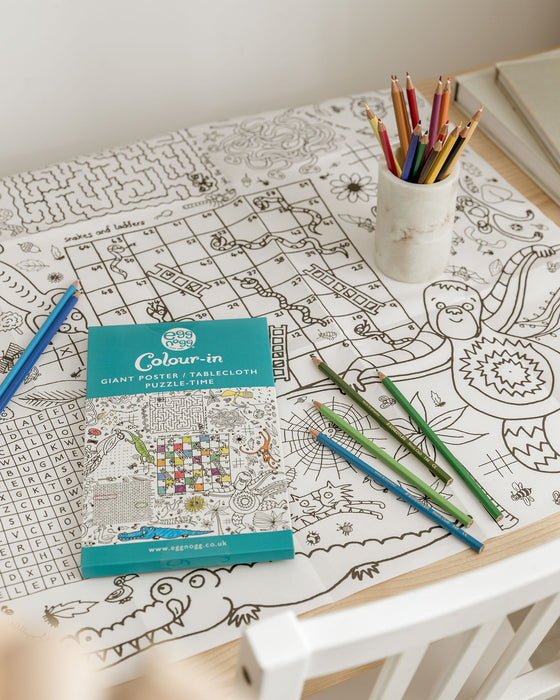 Giant colouring poster